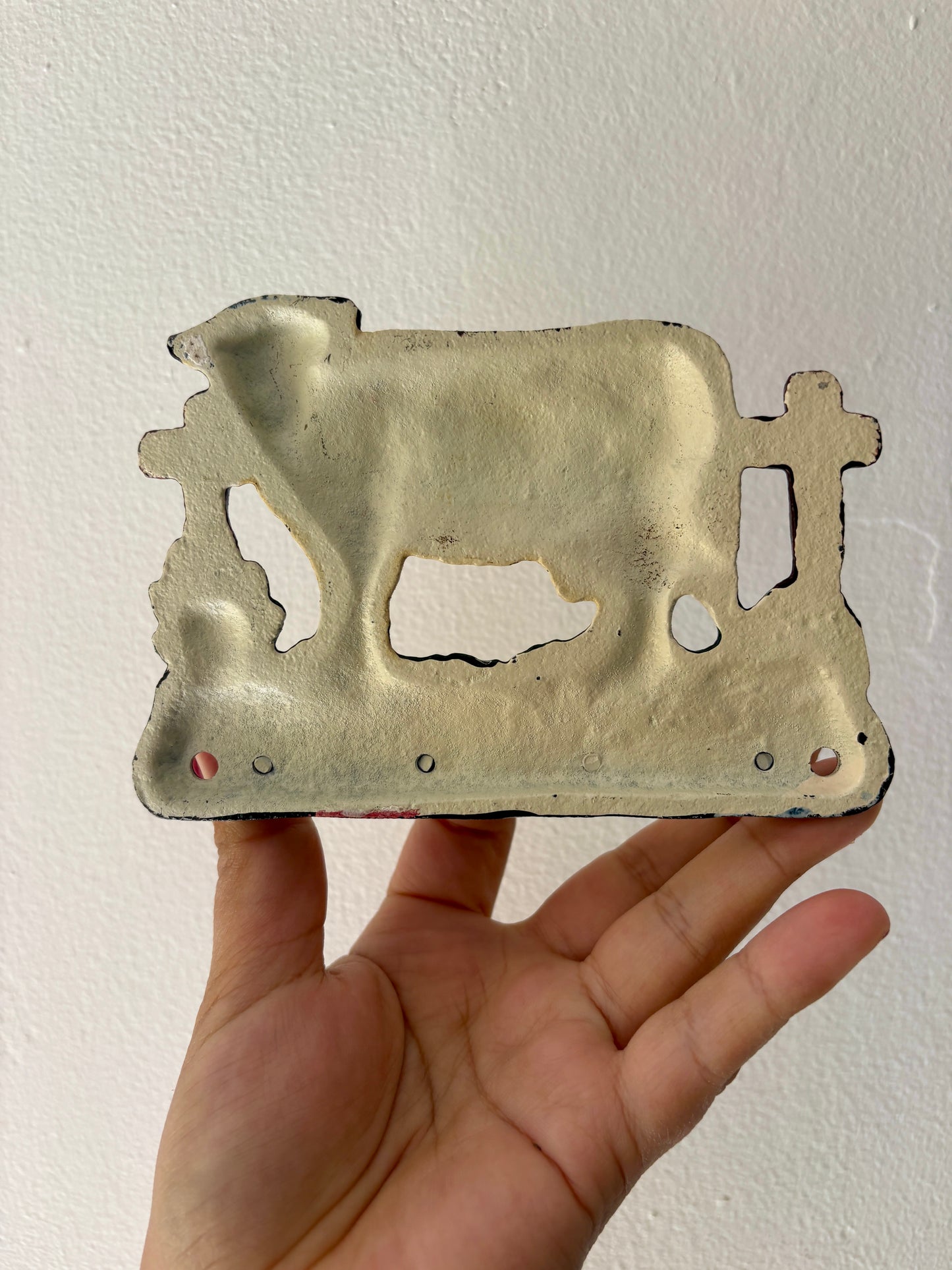 Accroche torchons vintage en fonte