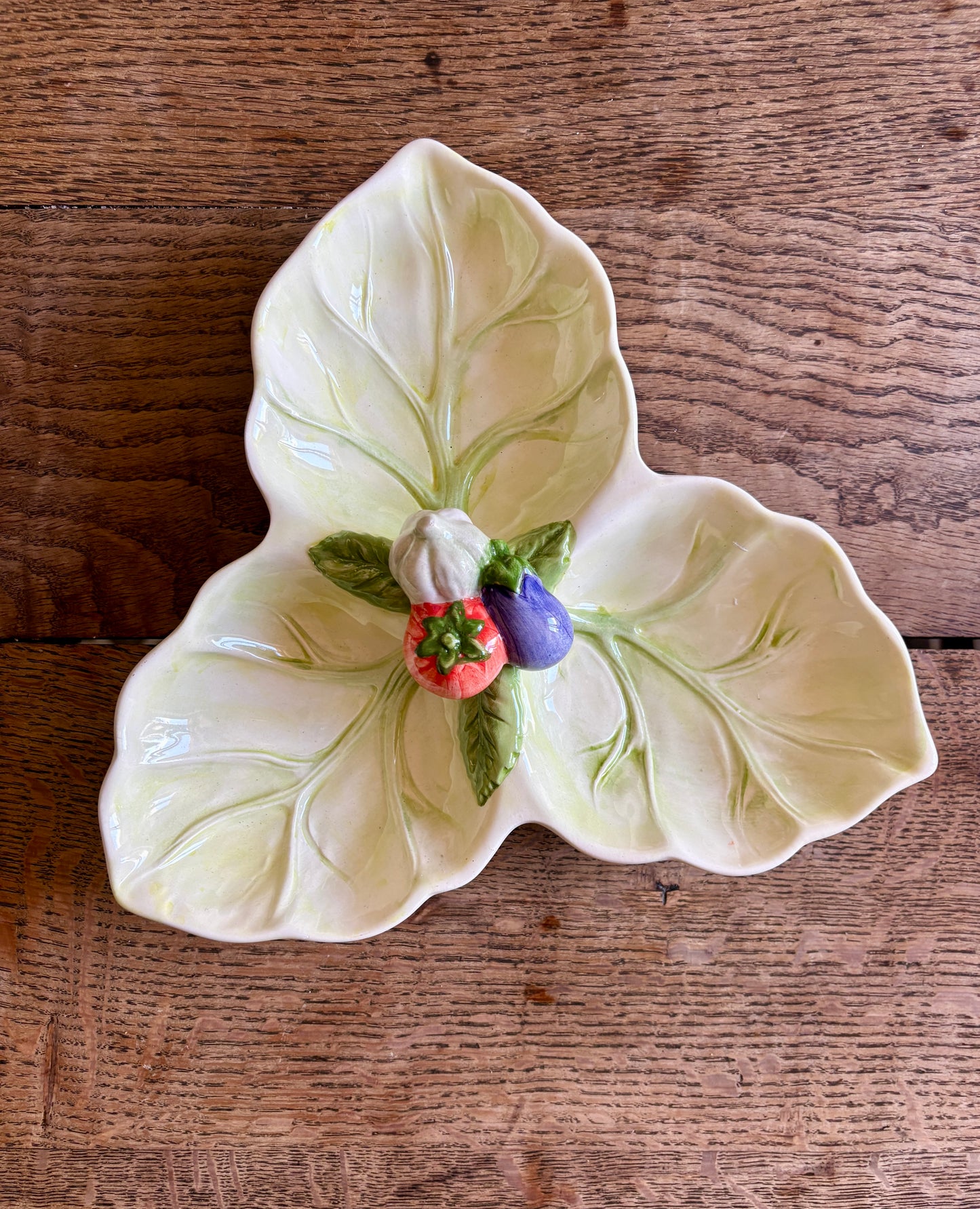 Plat légumes en céramique