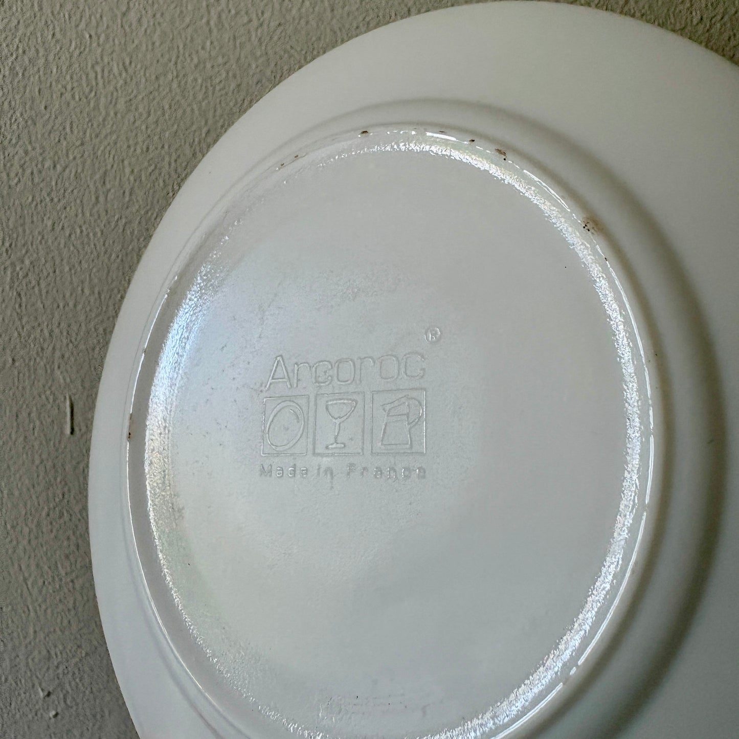 Lot de 6 assiettes à pain ou dessert Arcoroc