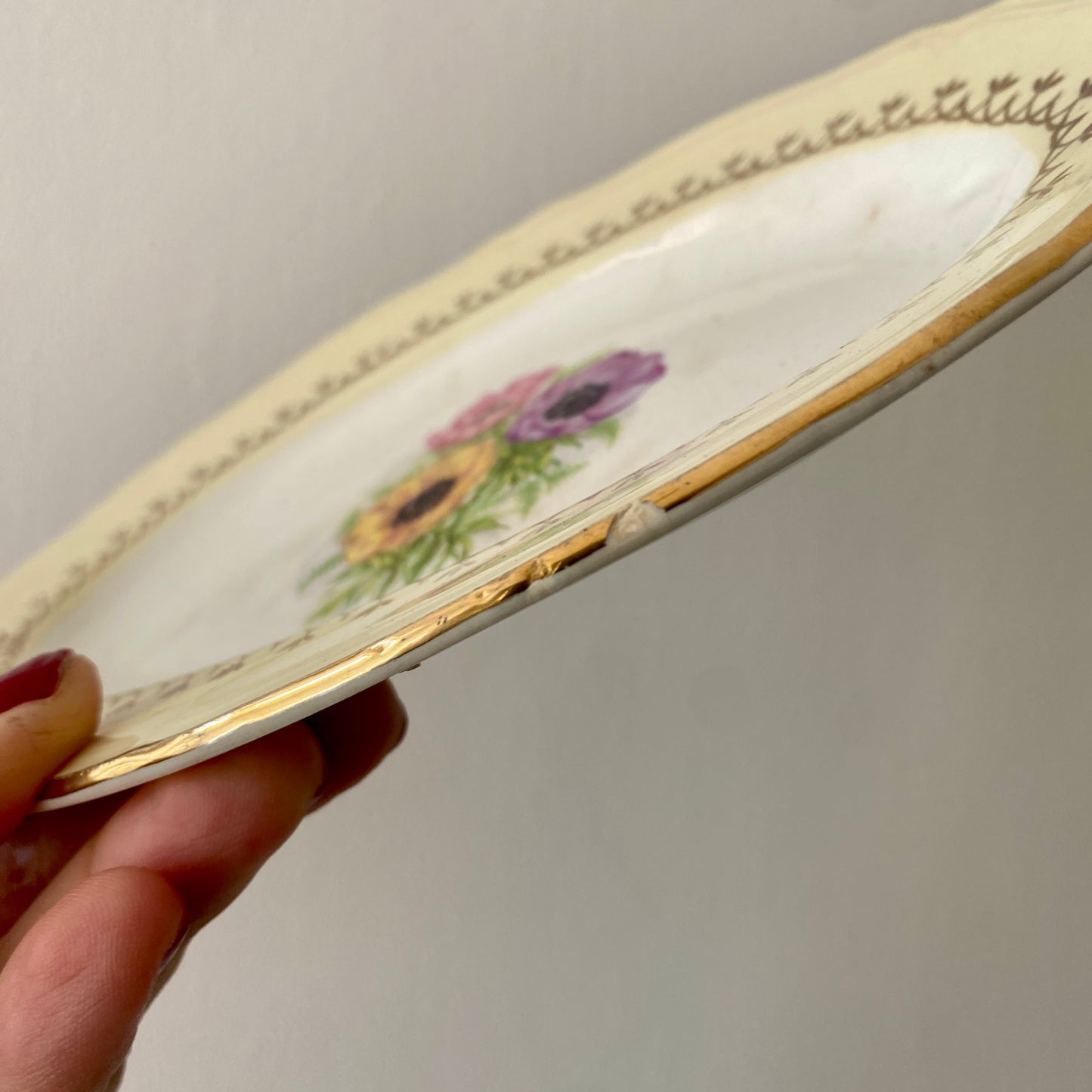 Lot de 2 plats de service ovales ou ravier vintage modèle Coopélia - L'Amandinoise