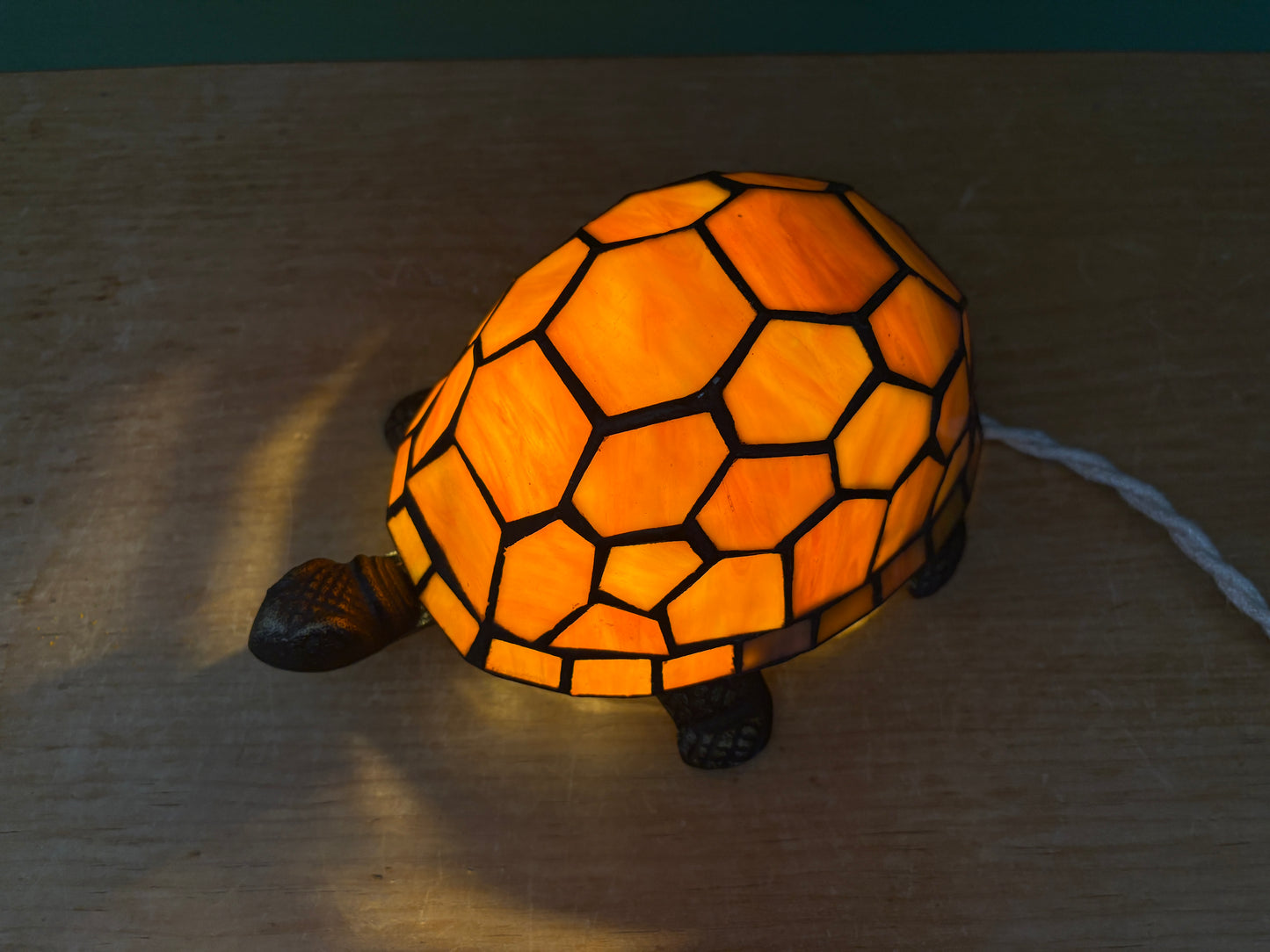 Lampe vintage en forme de tortue