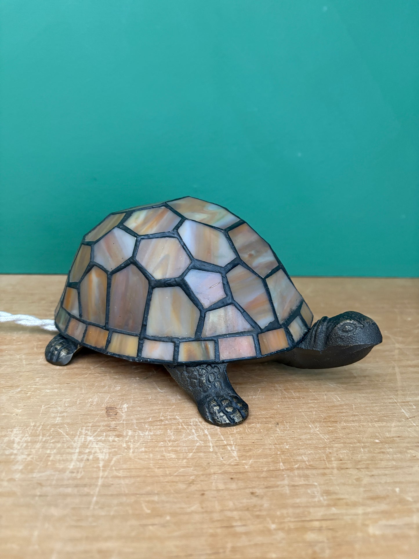 Lampe vintage en forme de tortue