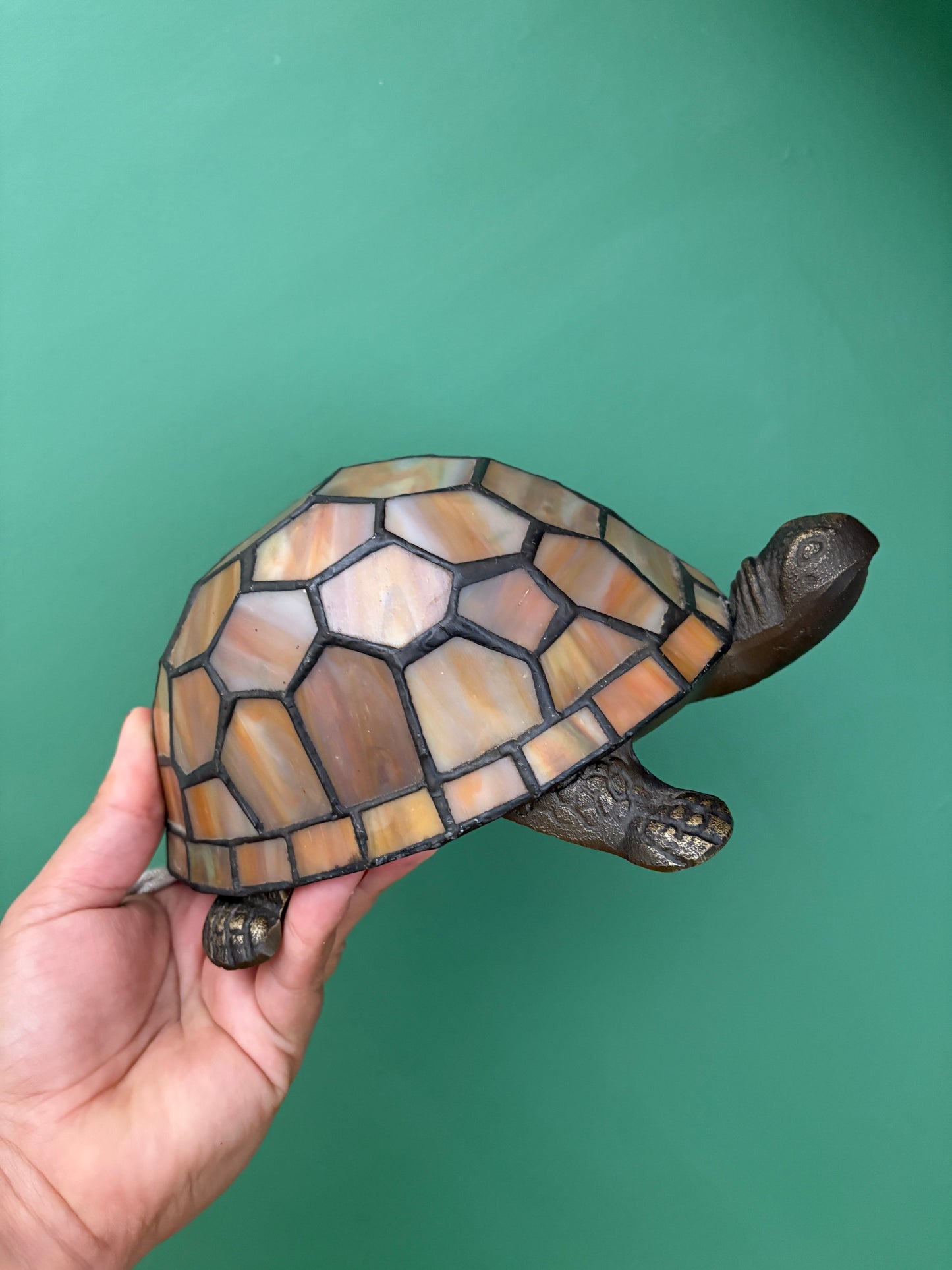 Lampe vintage en forme de tortue