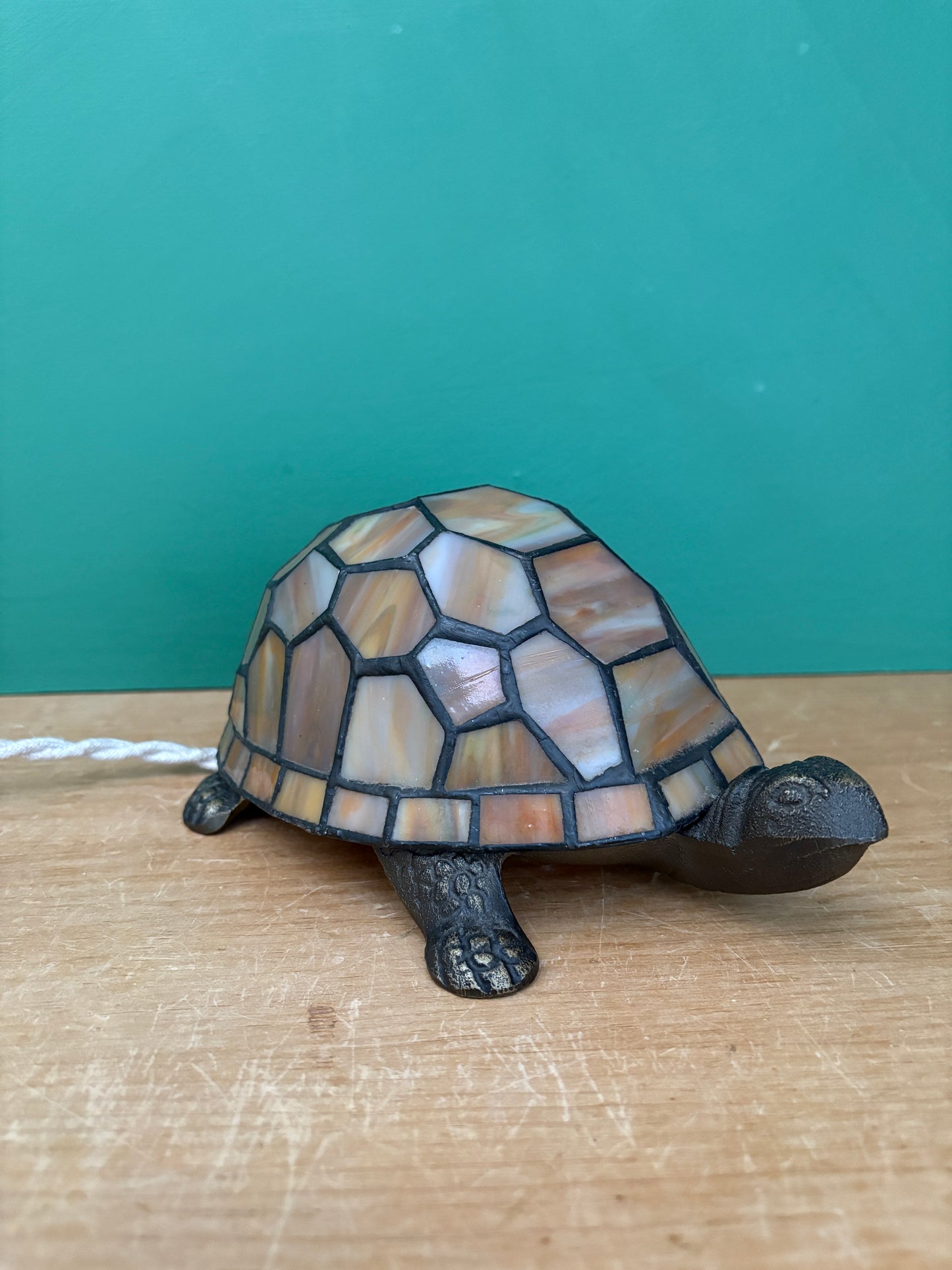 Lampe vintage en forme de tortue