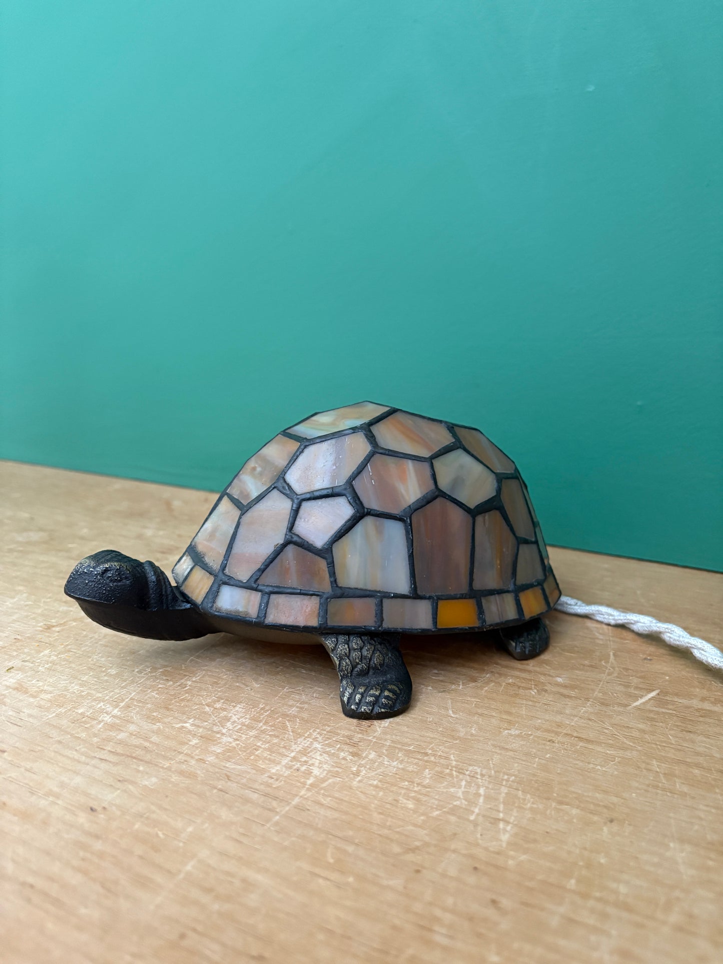 Lampe vintage en forme de tortue
