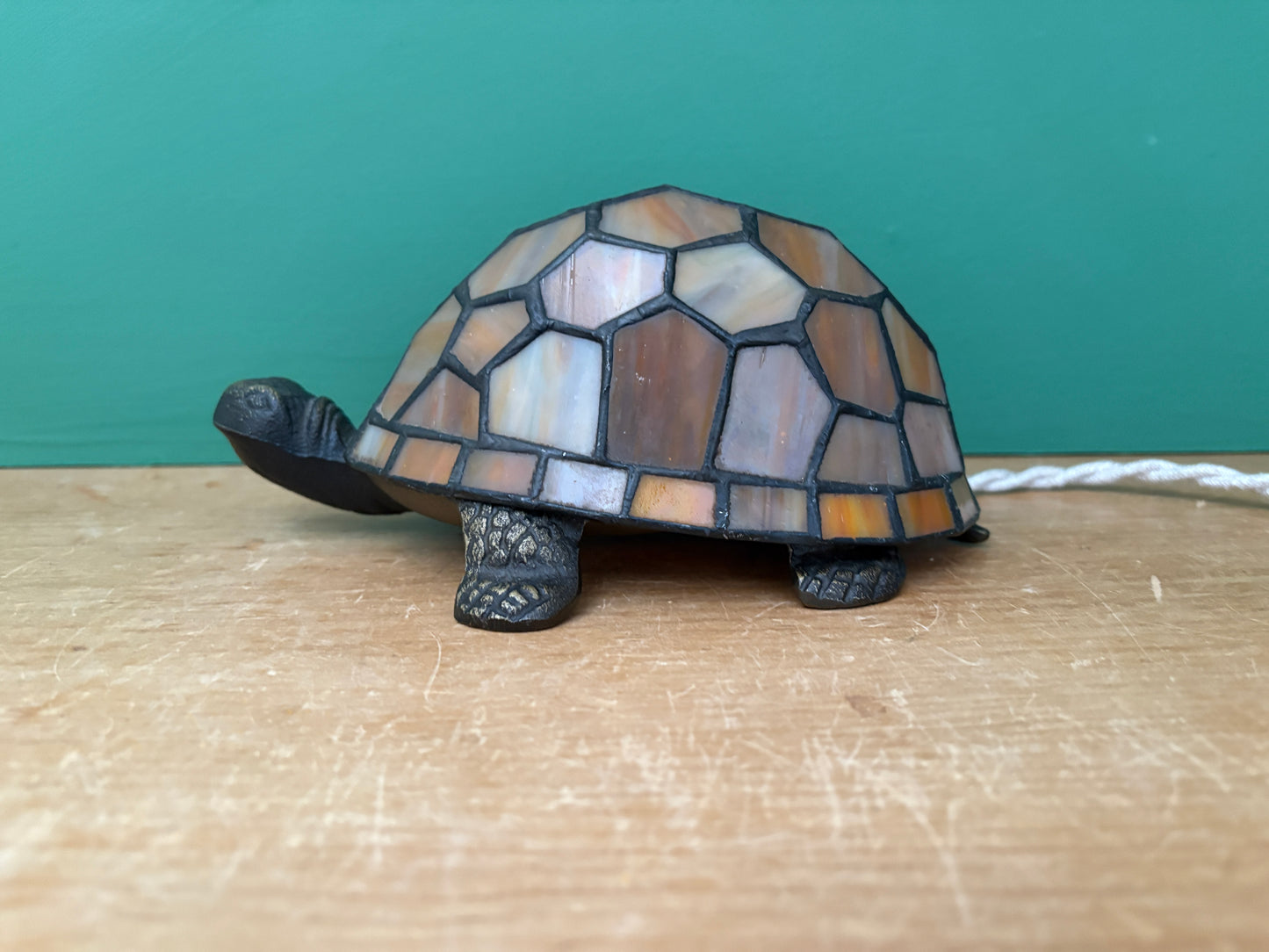 Lampe vintage en forme de tortue