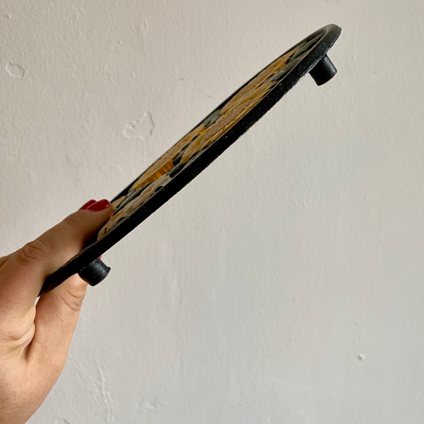 Dessous de plat vintage en fonte