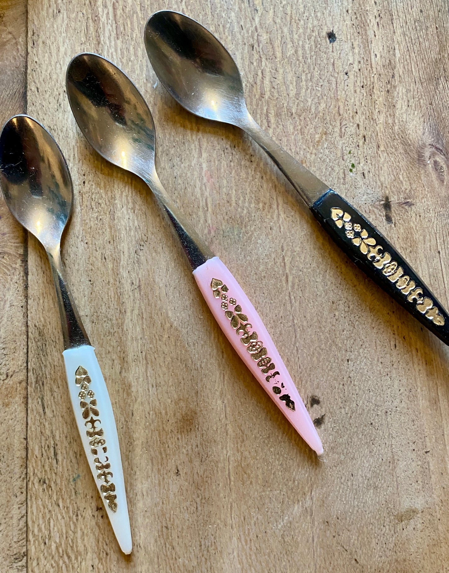 Lot de 12 petites cuillères vintage