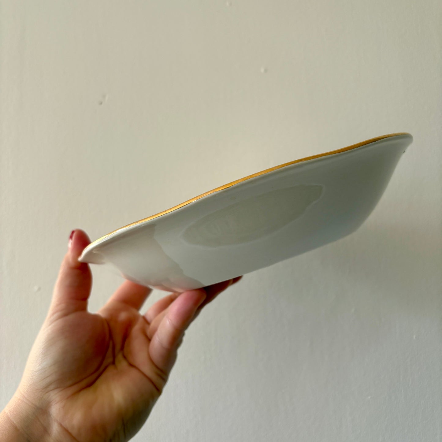 Lot de 6 assiettes creuses vintage - Modèle Chinon de Gien