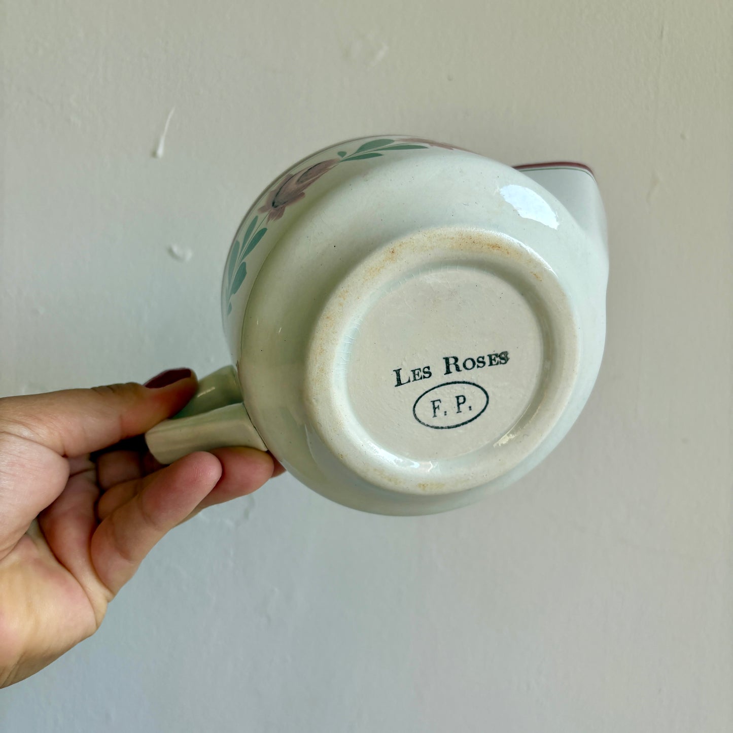 Lot de vaisselles Les Roses - 2 raviers et une saucière -