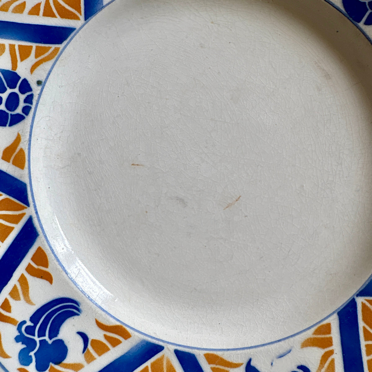 Lot de 8 assiettes plates anciennes - Canada de Moulin des Loups