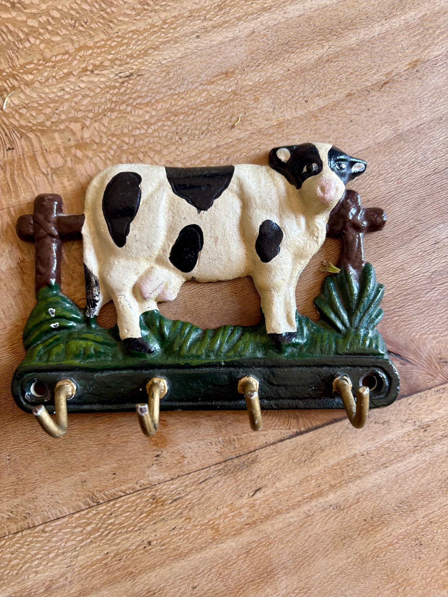 Accroche torchons vintage en fonte