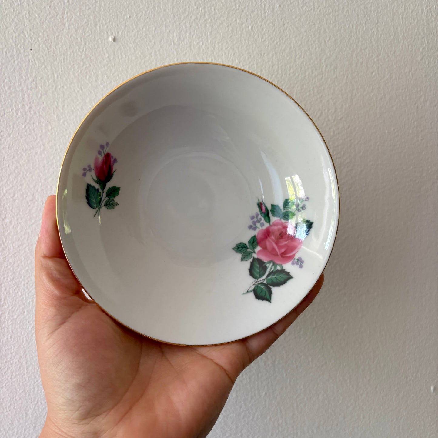 Lot de 8 ramequins vintage en porcelaine