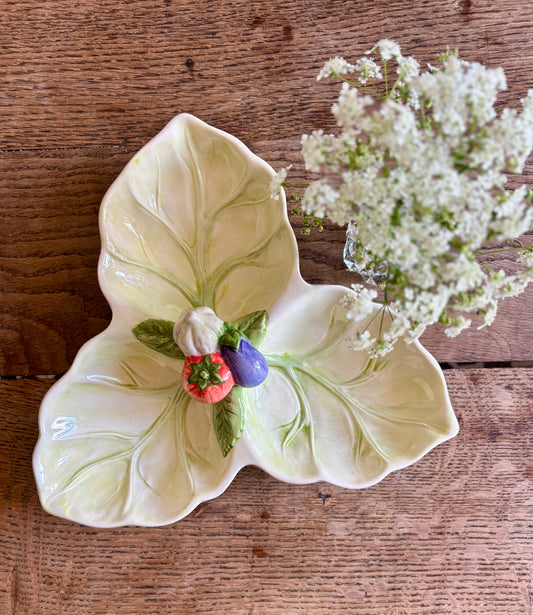 Plat légumes en céramique