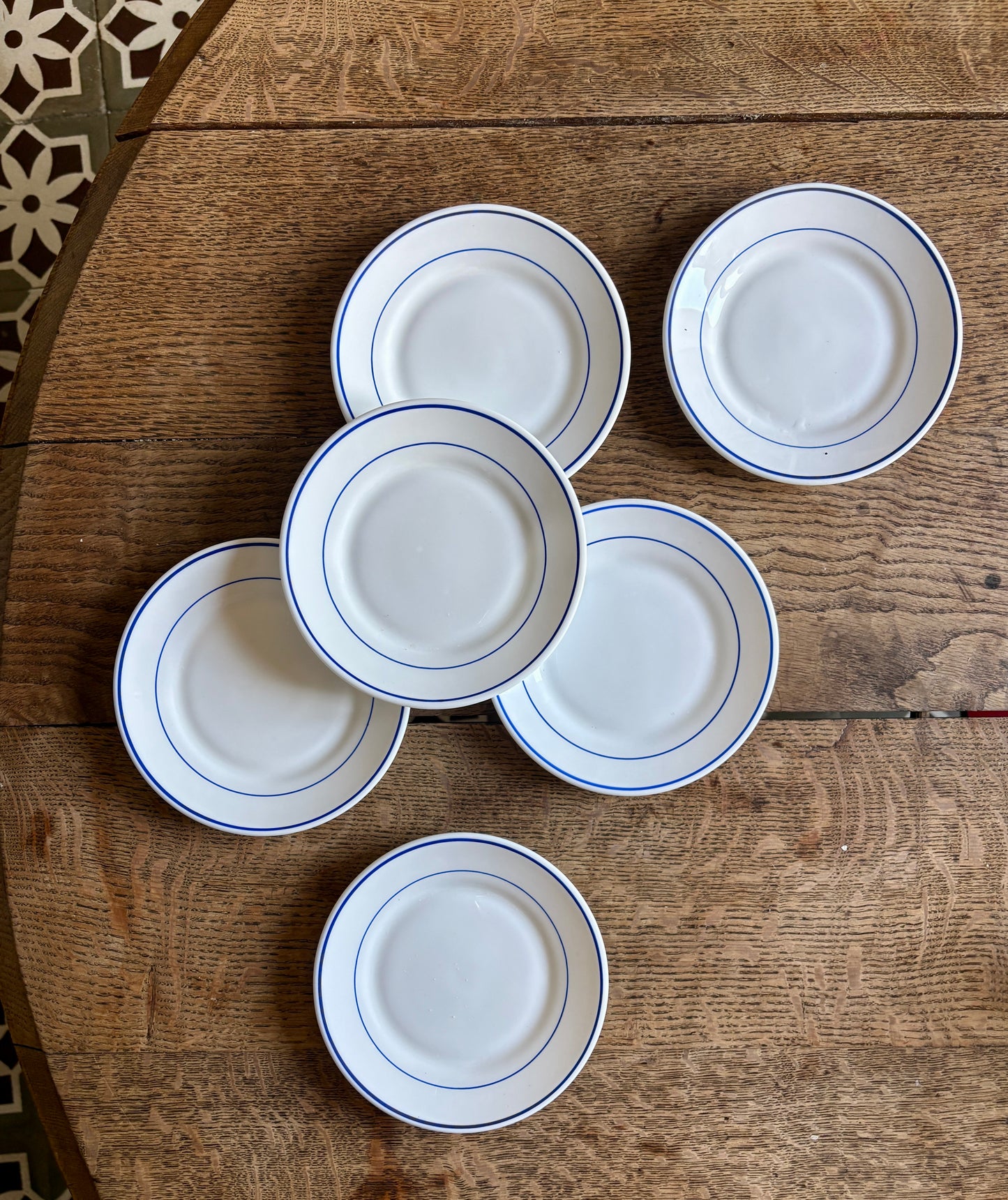Lot de 6 assiettes à pain ou dessert Arcoroc