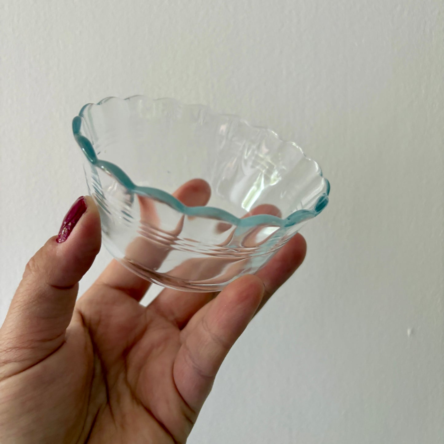 Lot de 8 ramequins vintage en verre - Pyrex