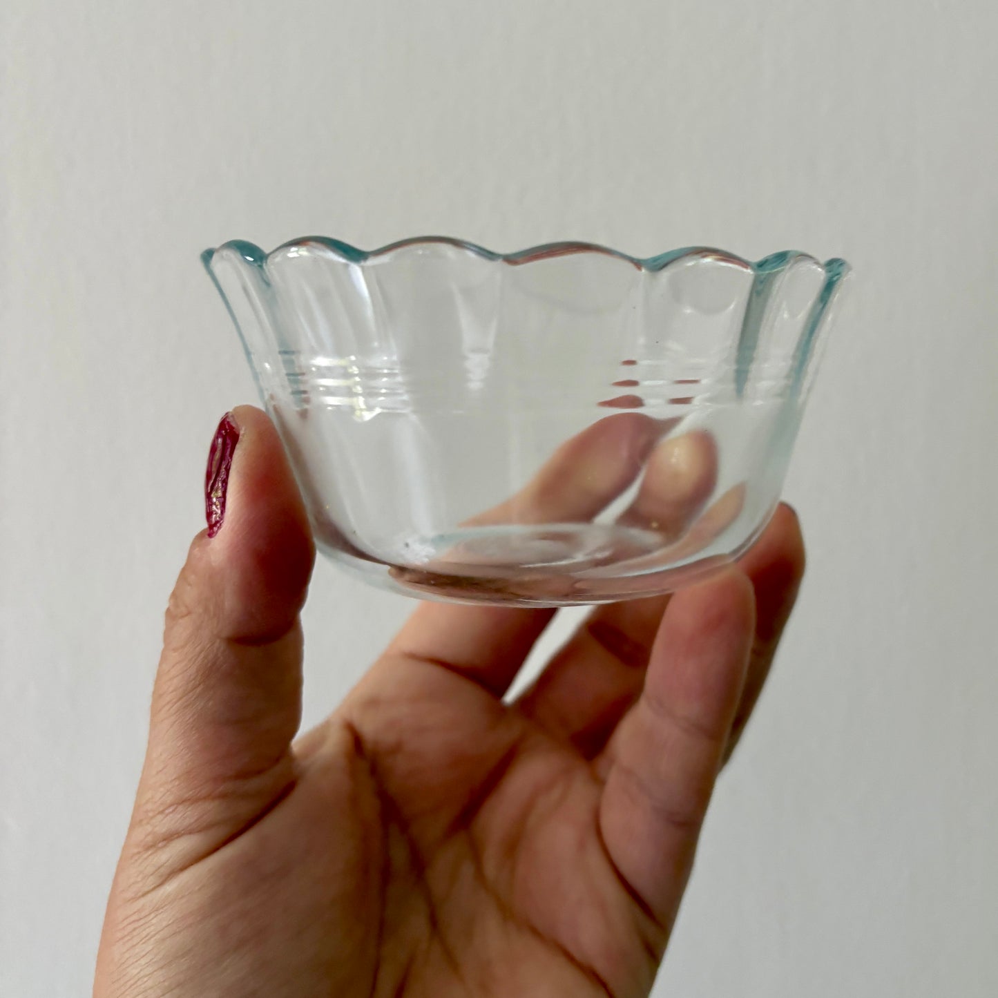 Lot de 8 ramequins vintage en verre - Pyrex