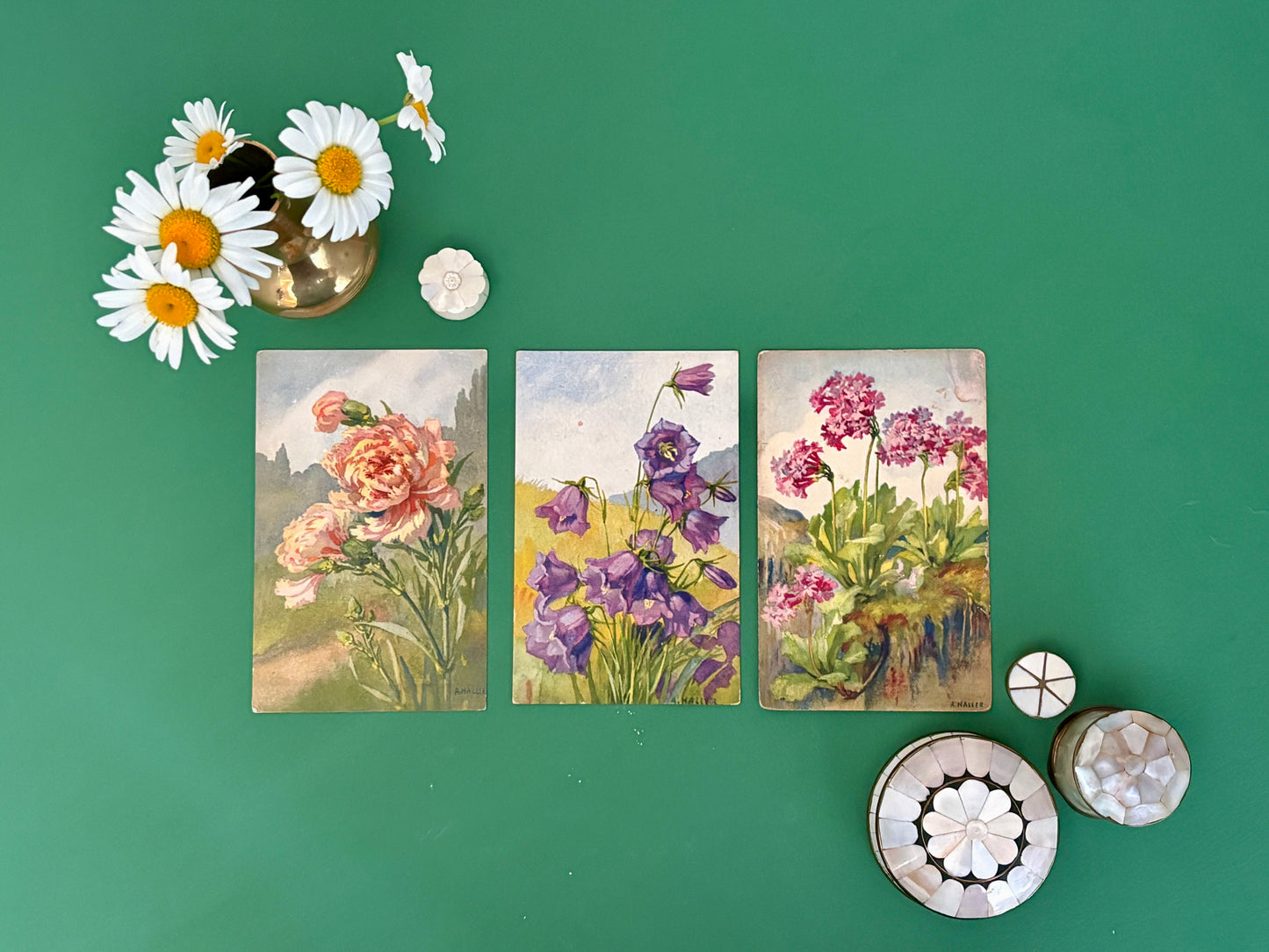 Lot de 3 cartes postales anciennes
