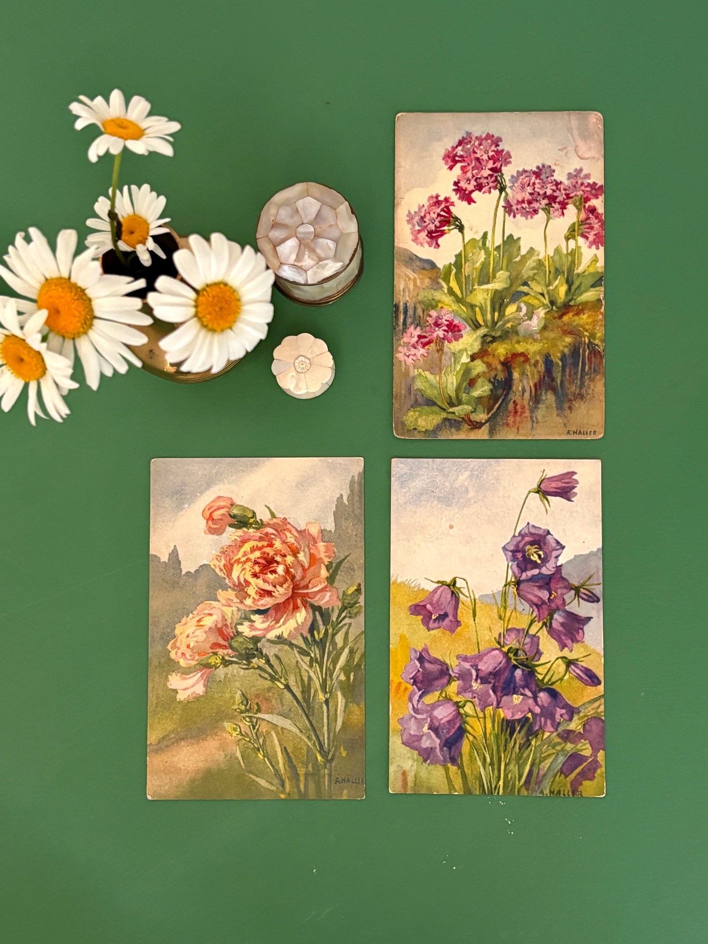 Lot de 3 cartes postales anciennes