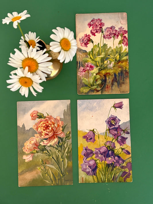Lot de 3 cartes postales anciennes