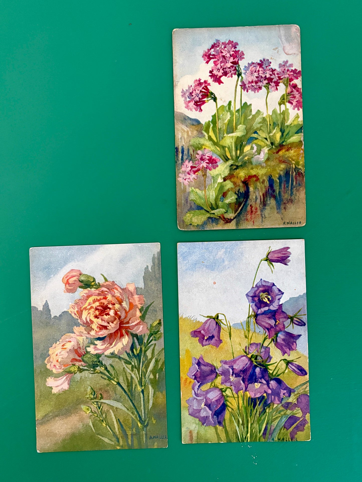 Lot de 3 cartes postales anciennes