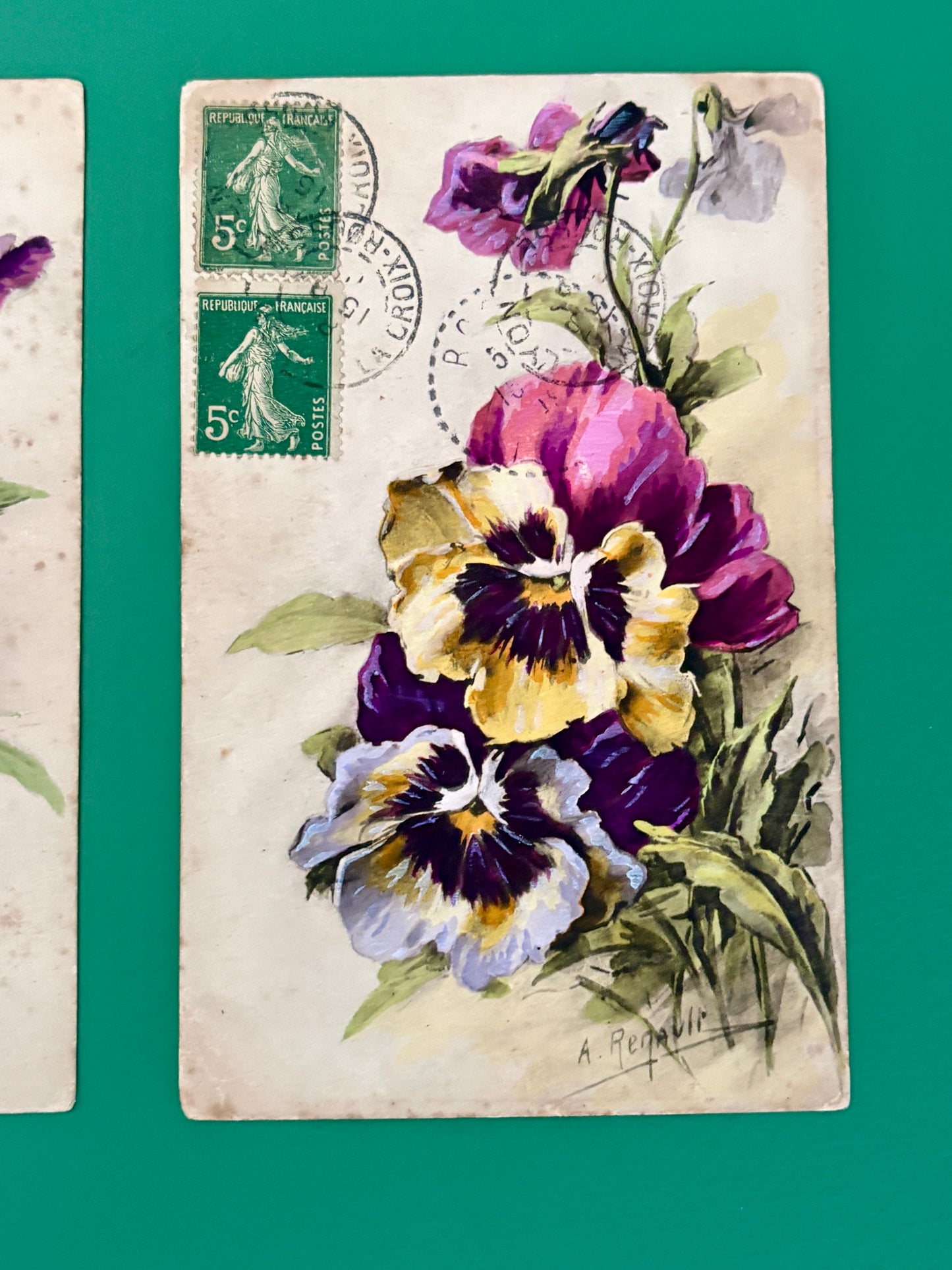 Lot de 3 cartes anciennes