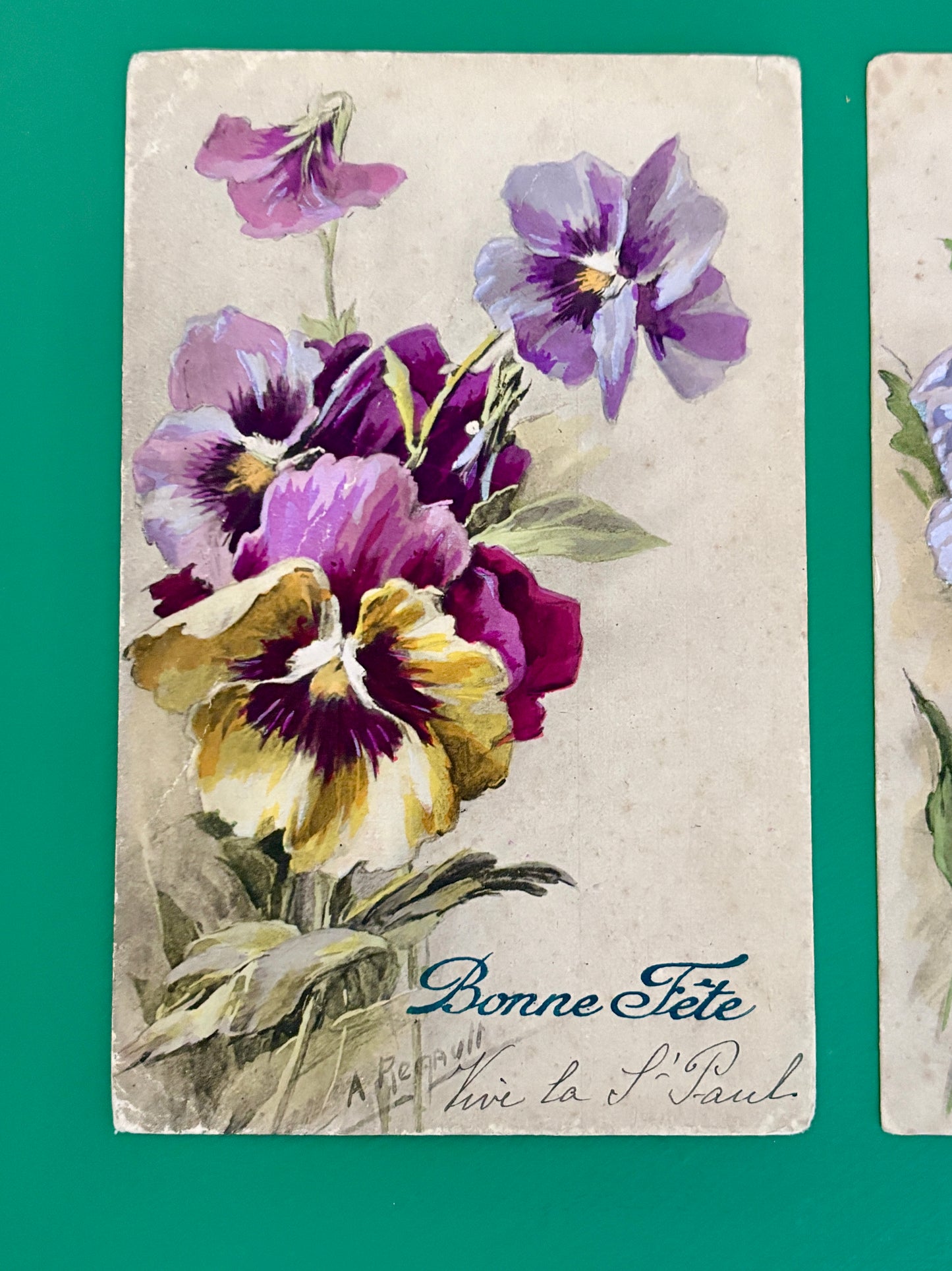 Lot de 3 cartes anciennes