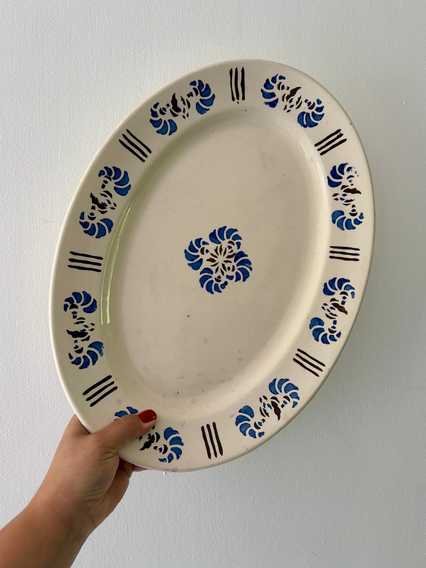Lot de 2 raviers et d'une saucière vintage - Laval -