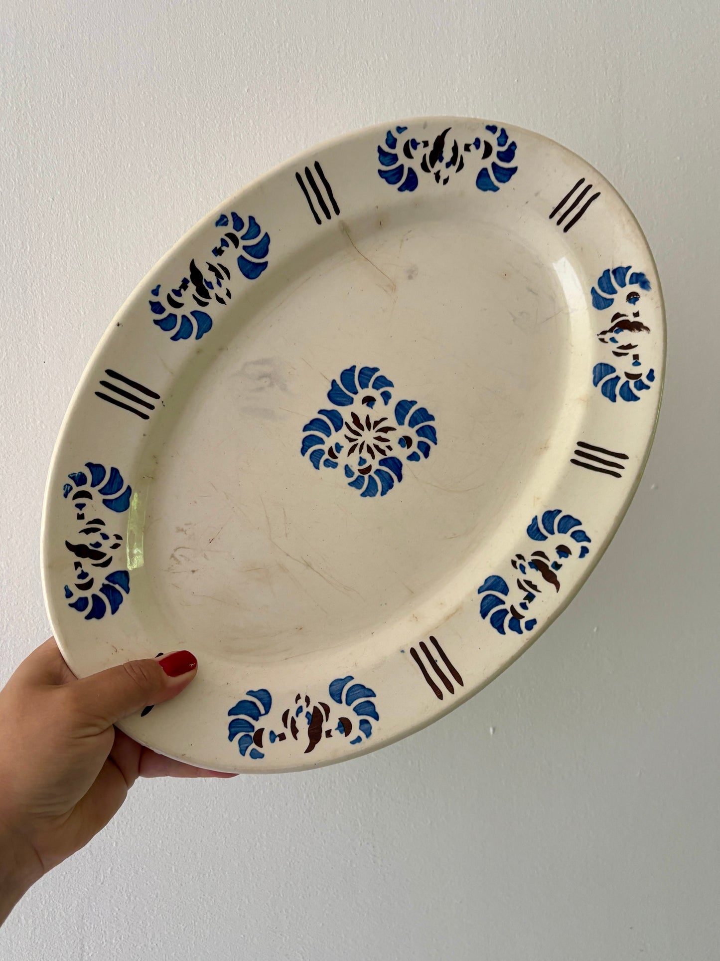 Lot de 2 raviers et d'une saucière vintage - Laval -