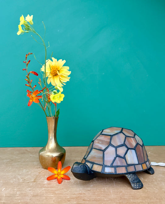 Lampe vintage en forme de tortue
