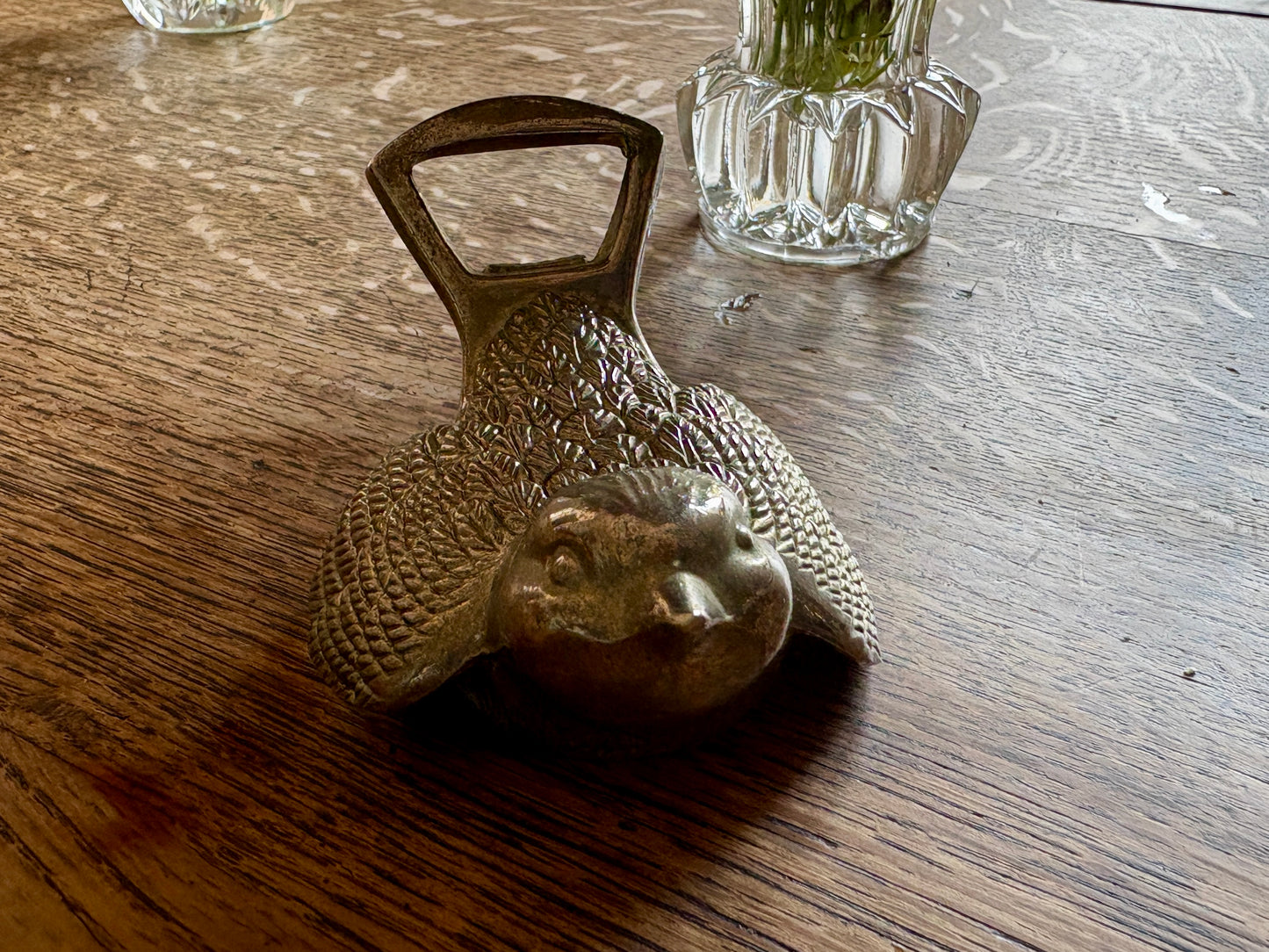 Décapsuleur vintage en forme d'oiseau