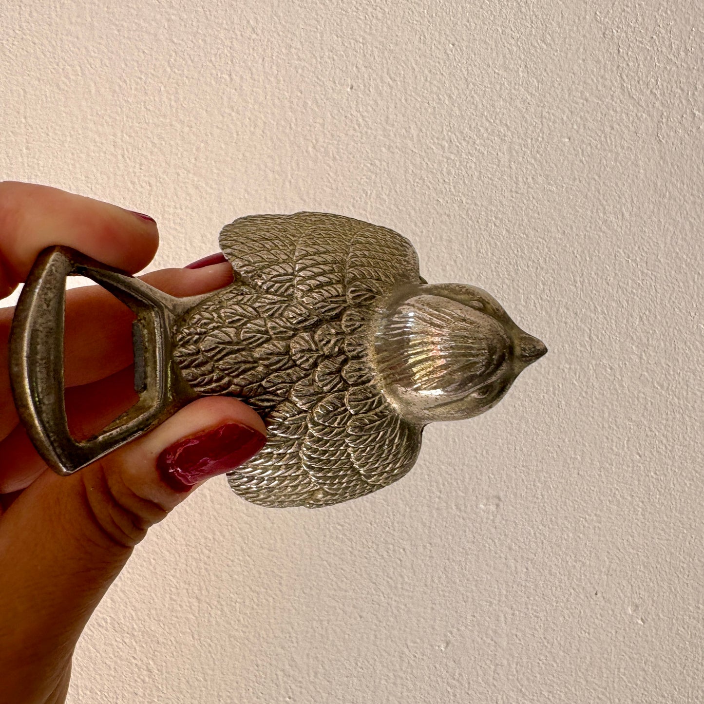 Décapsuleur vintage en forme d'oiseau