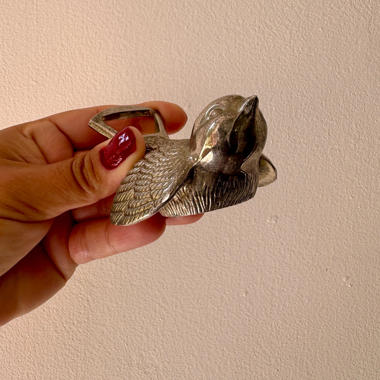 Décapsuleur vintage en forme d'oiseau