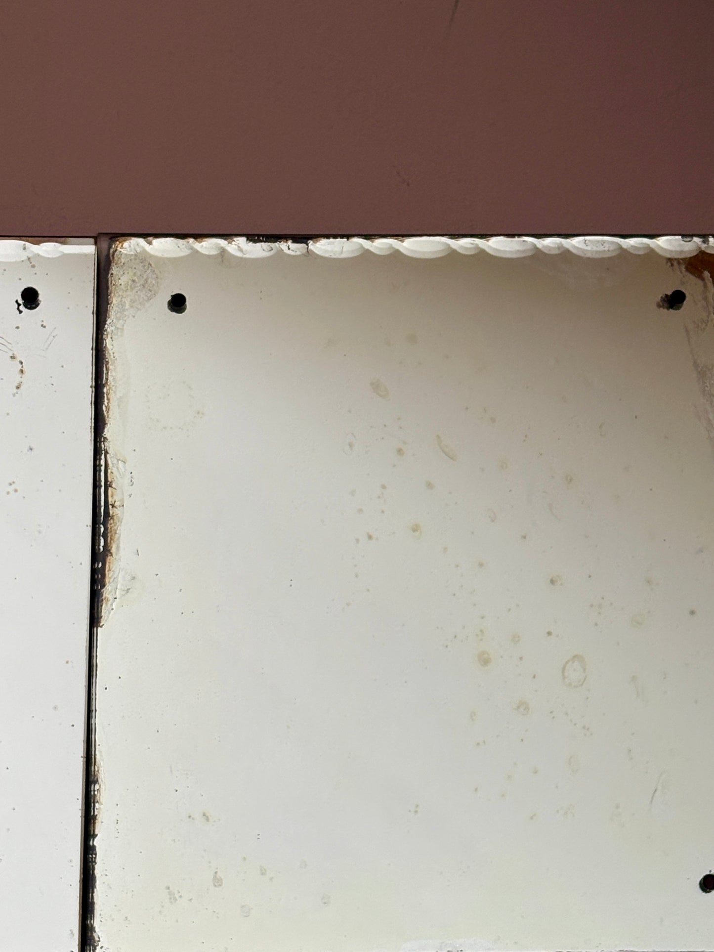 Lot de 2 miroirs anciens biseautés