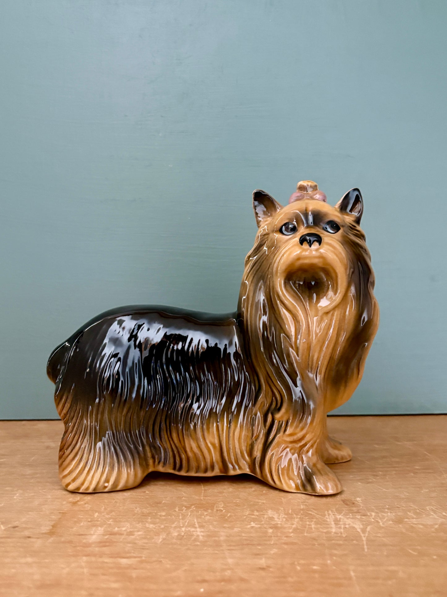 Chien vintage en céramique