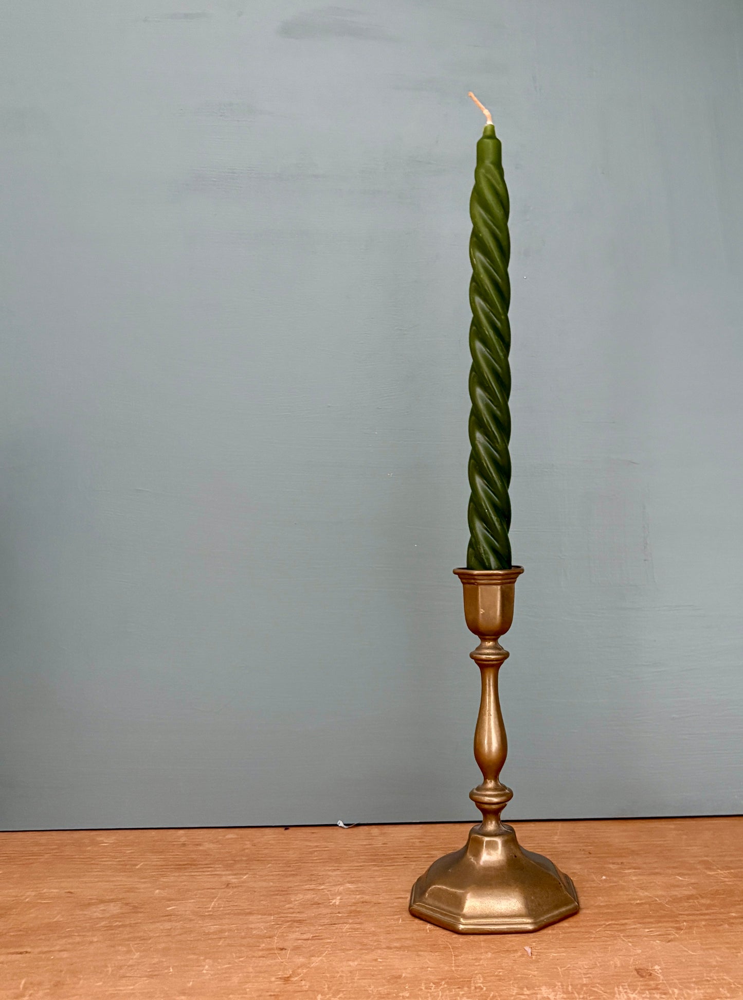 Chandelier - bougeoir vintage en laiton