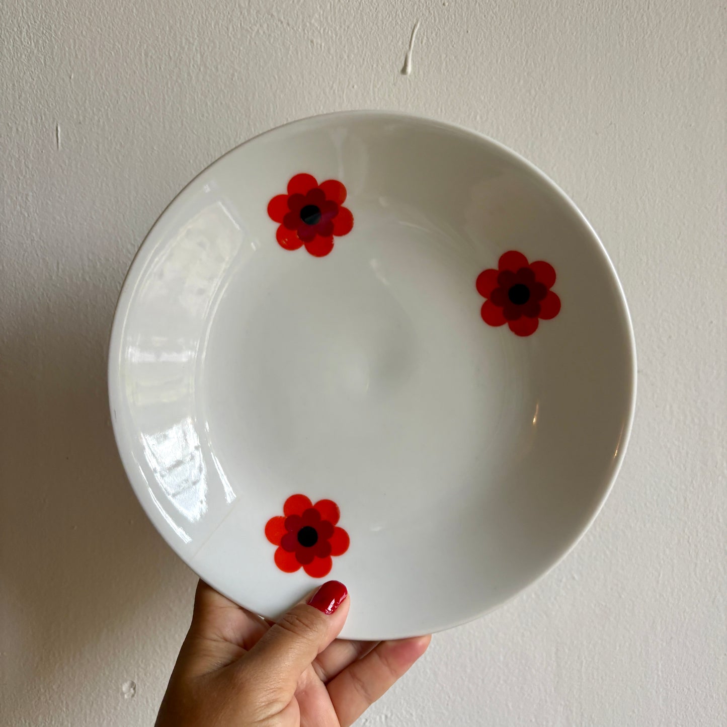 Lot de 11 assiettes creuses vintage, Scherzer Bavaria