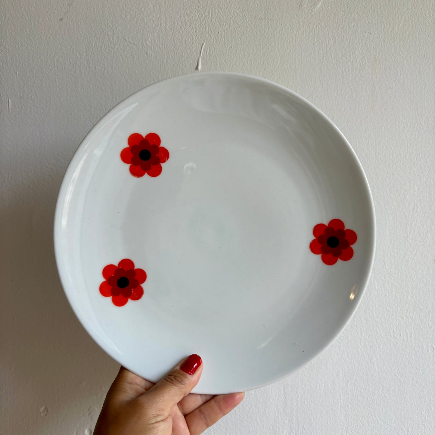 Lot de 10 assiettes plates vintage, Scherzer Bavaria