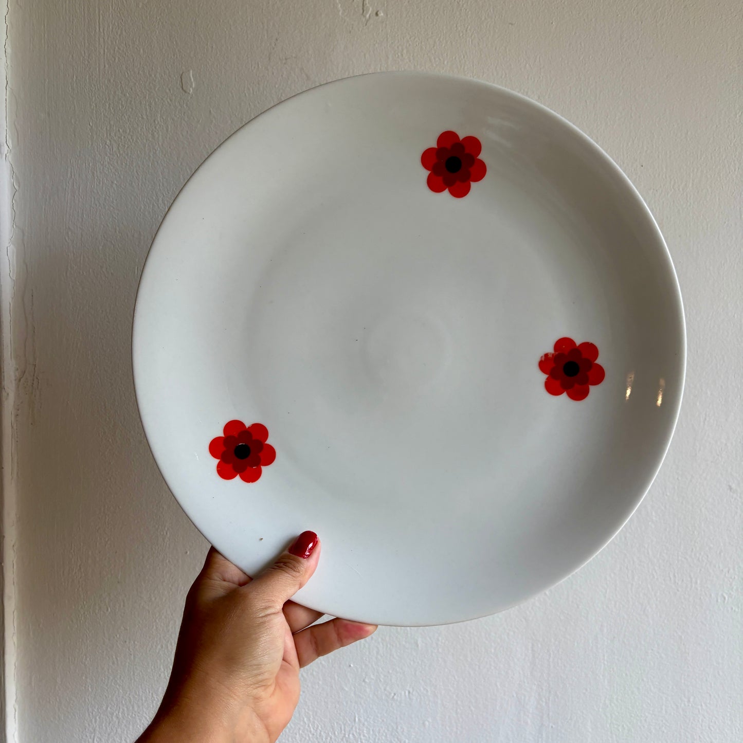 Lot de 3 plats de service vintages Scherzer Bavaria
