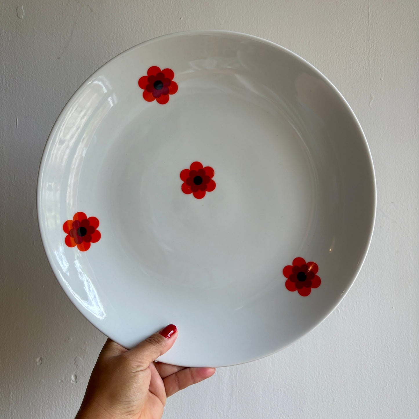 Lot de 3 plats de service vintages Scherzer Bavaria
