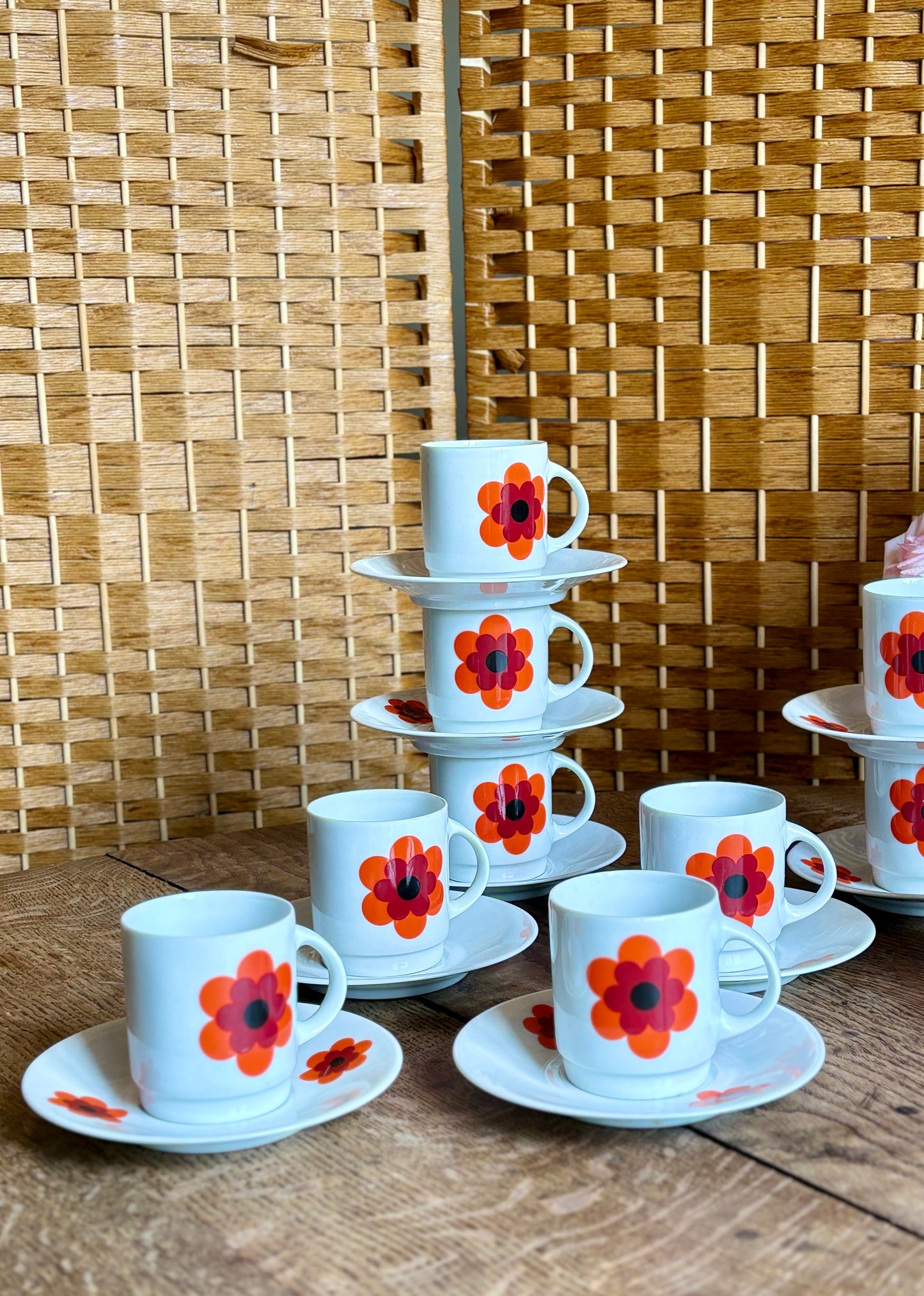 Service à café vintage, Scherzer Bavaria