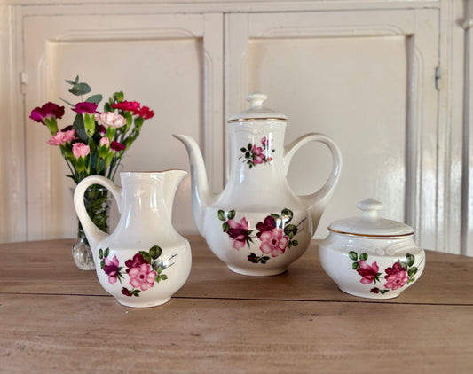 Service à thé ou café vintage - modèle Chinon de Gien