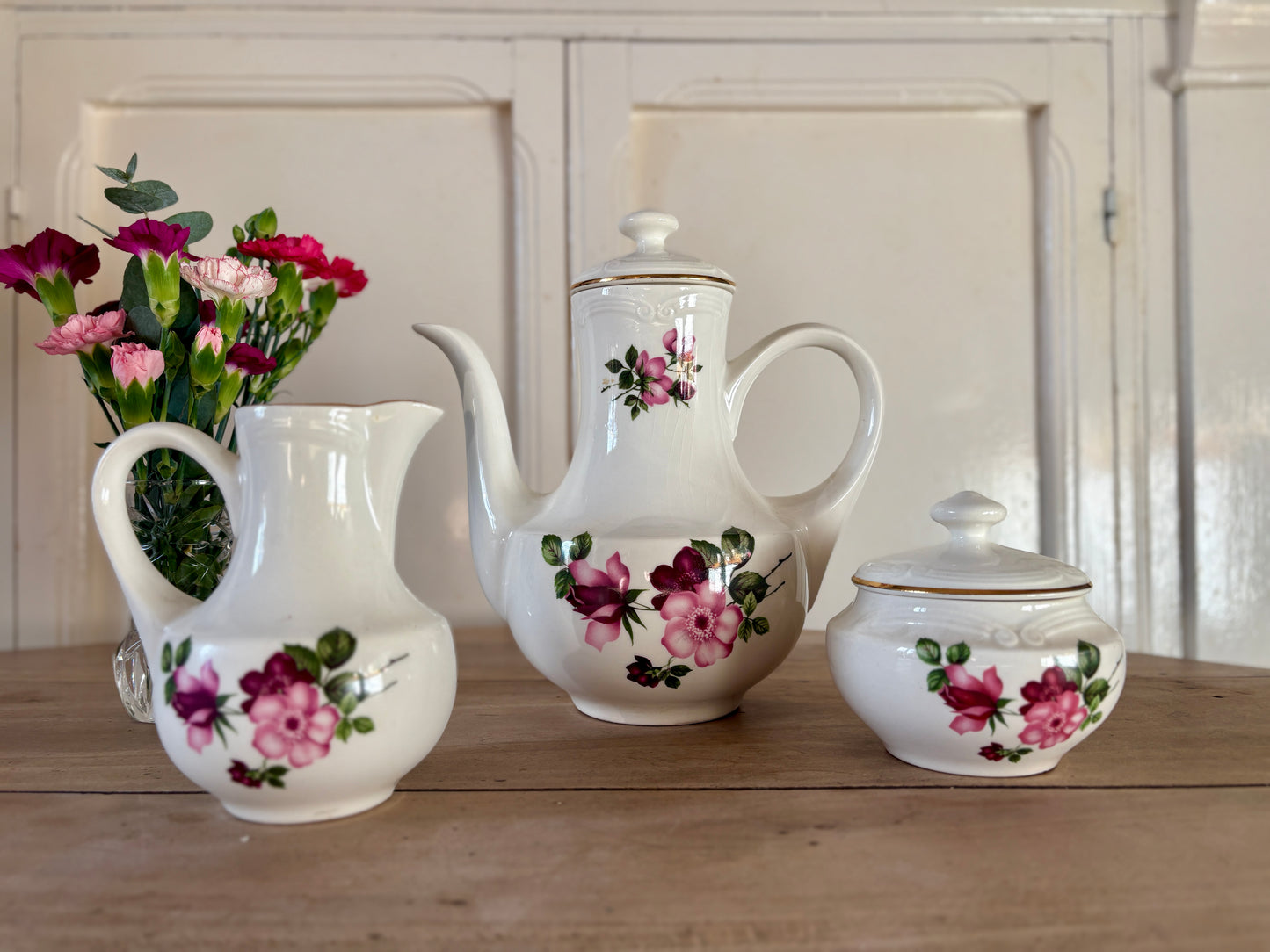 Service à thé ou café vintage - modèle Chinon de Gien