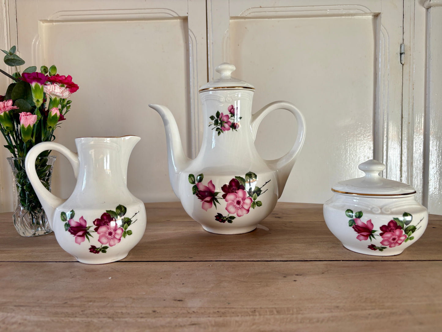 Service à thé ou café vintage - modèle Chinon de Gien