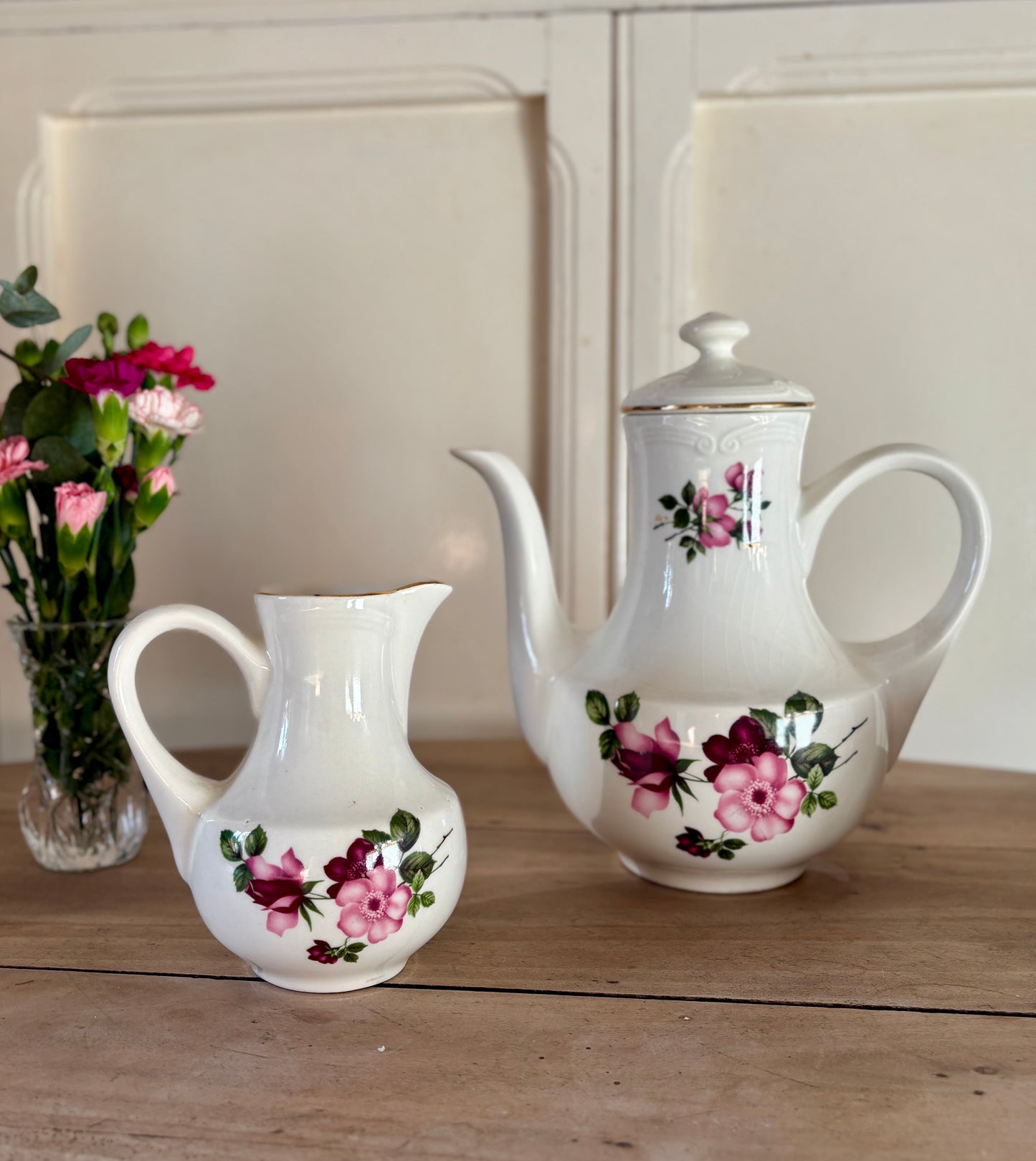 Service à thé ou café vintage - modèle Chinon de Gien