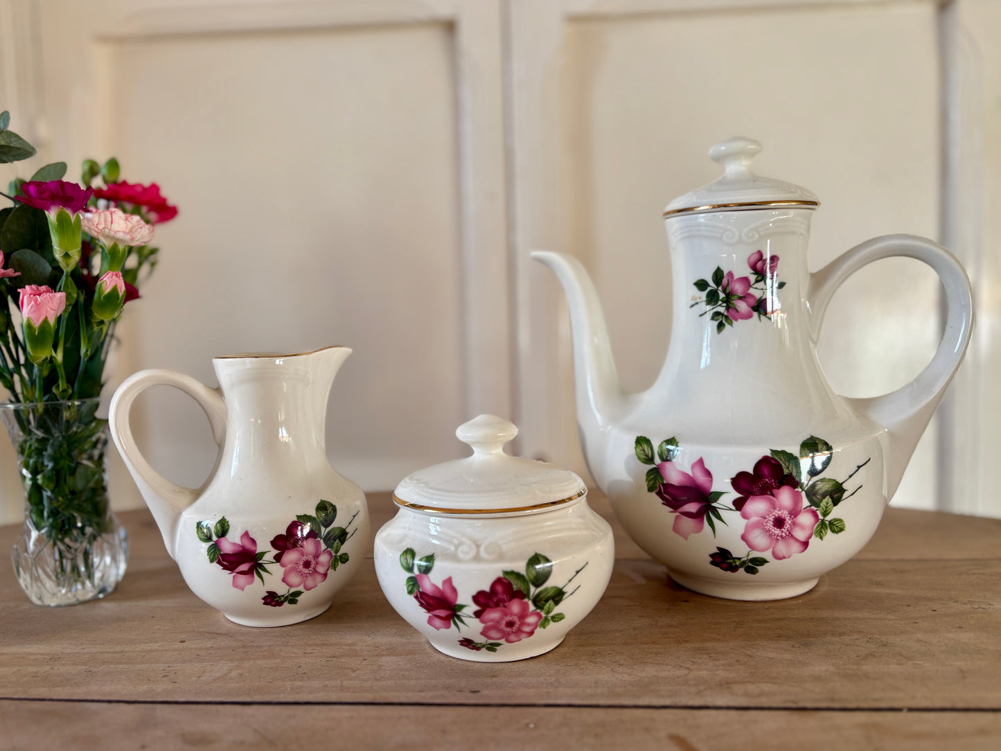 Service à thé ou café vintage - modèle Chinon de Gien