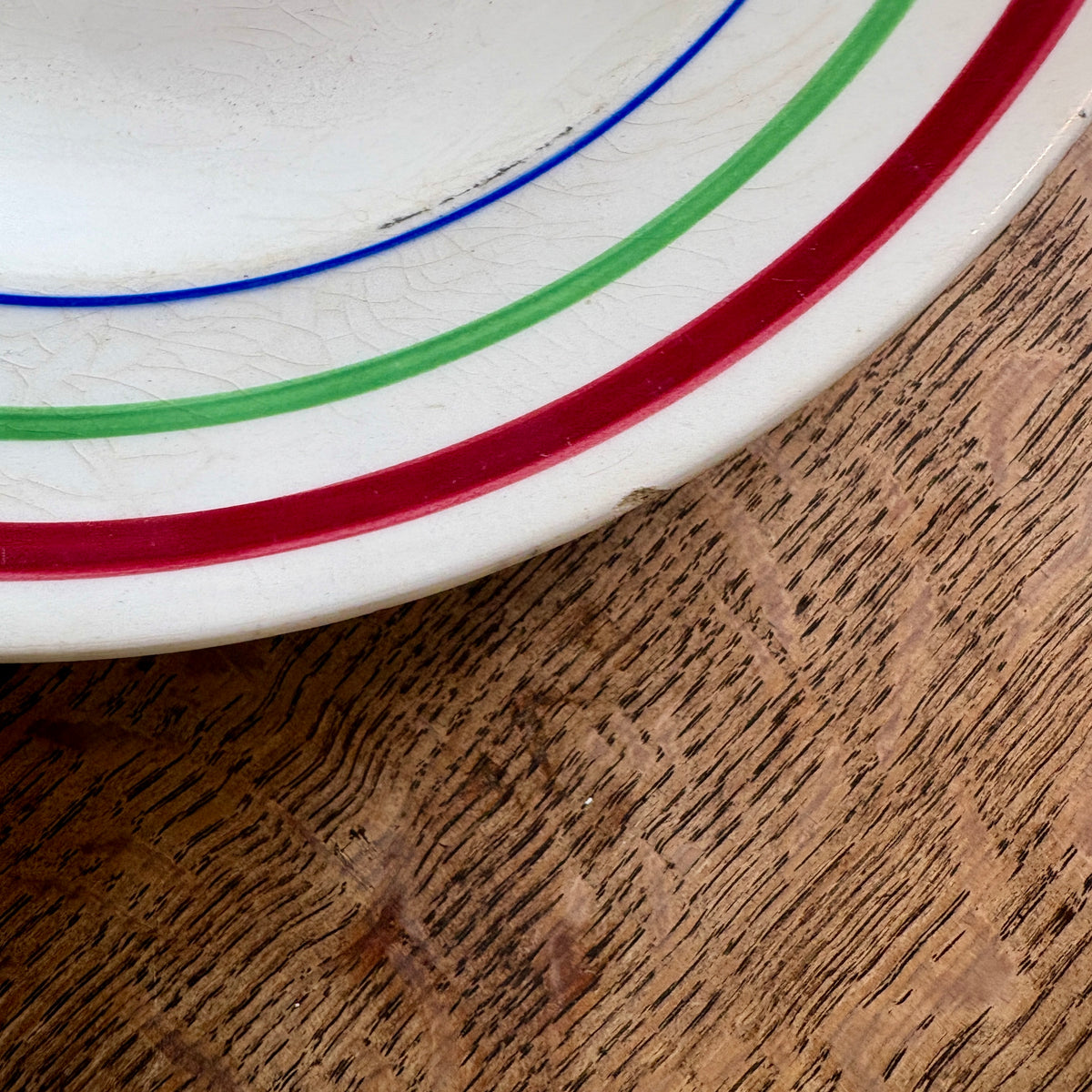 Lot de 6 assiettes creuses vintage, modèles Gildas