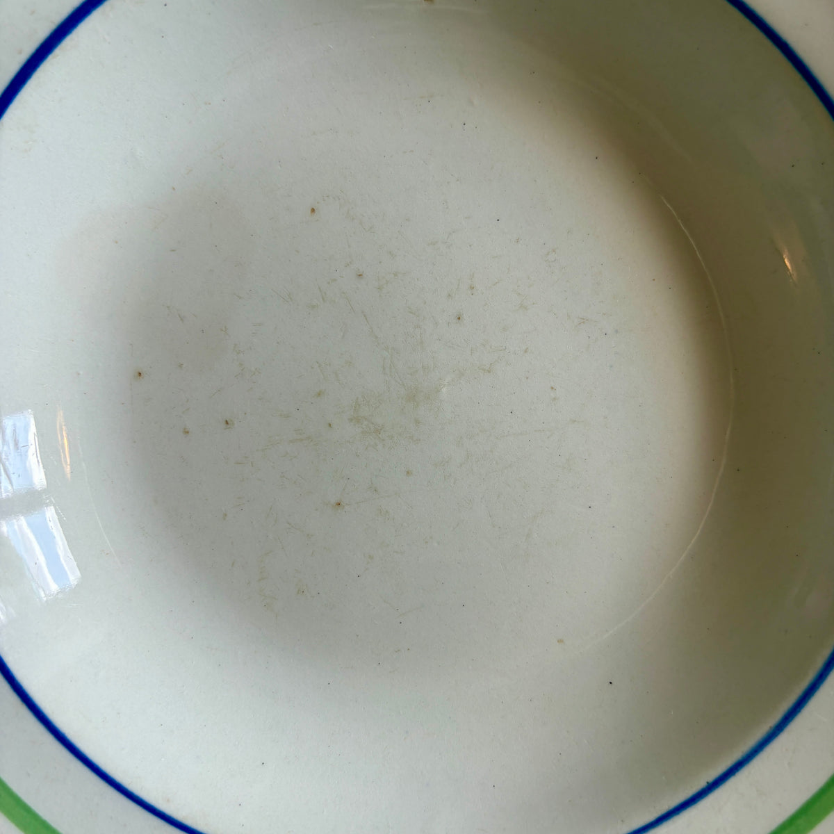 Lot de 6 assiettes creuses vintage, modèles Gildas