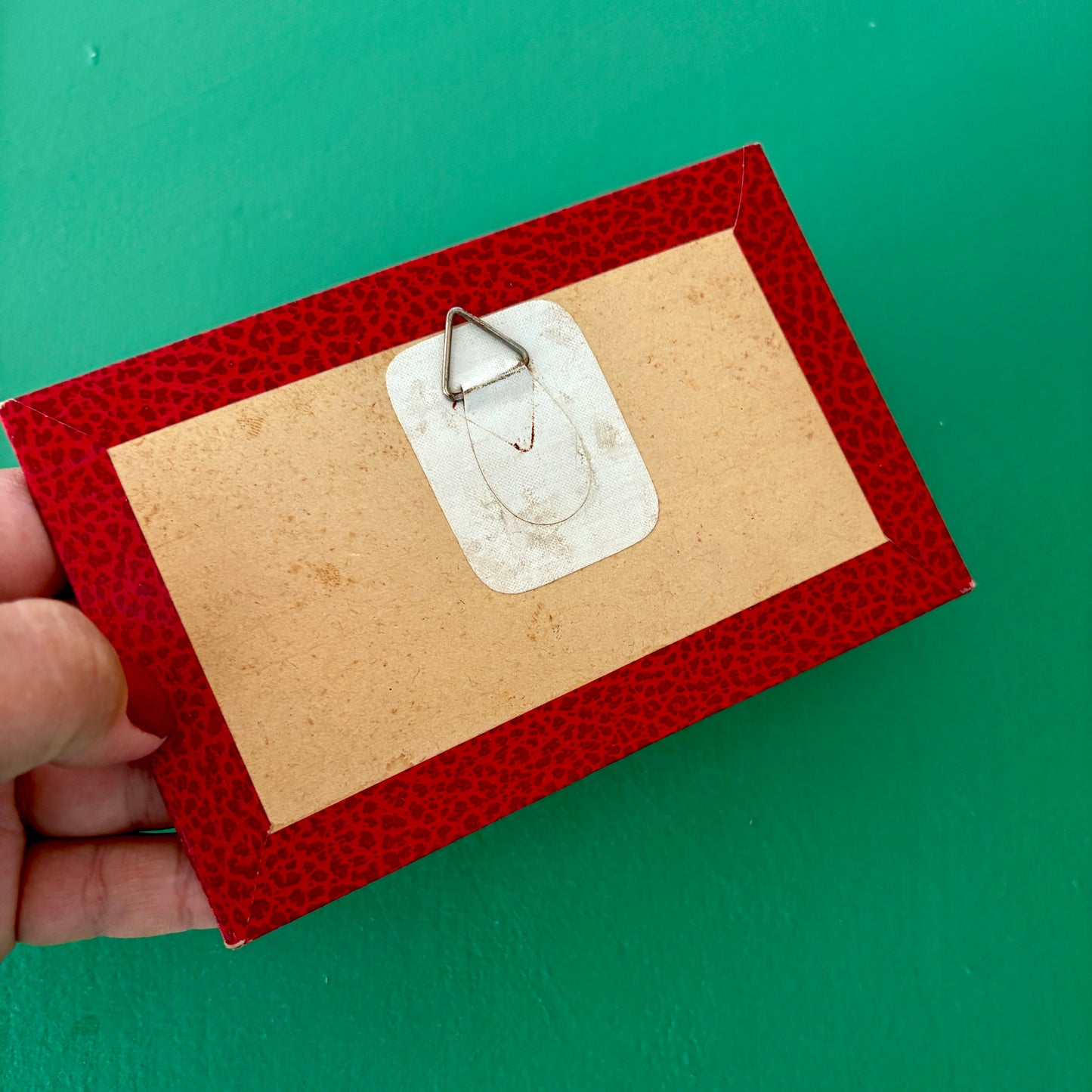 Lot d'anciennes cartes postales encadrées décors de papillons