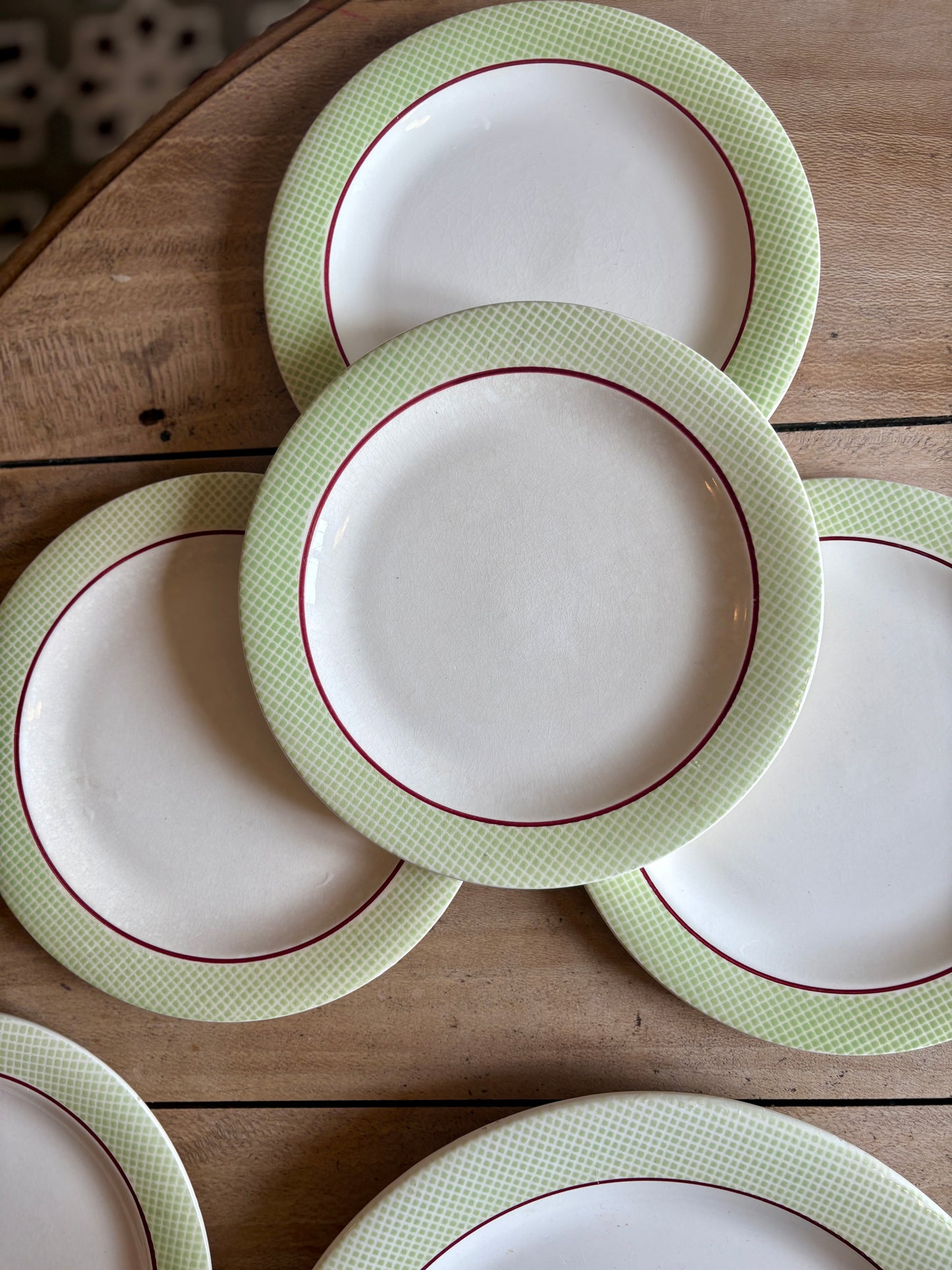 Service à dessert, gâteaux Isoard de Salins